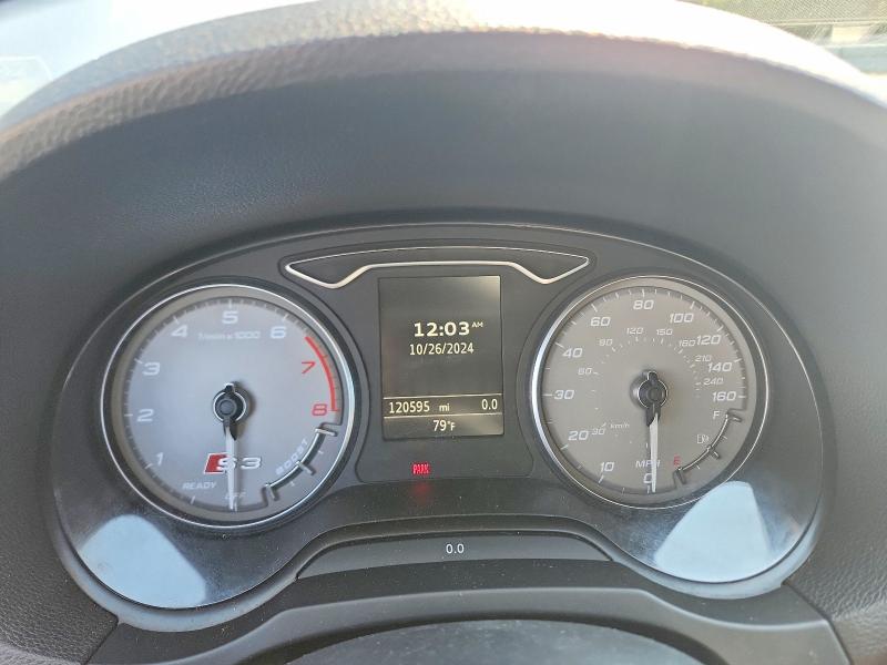 2016 Audi S3 VIN WAUB1GFF1G1100166 COPART salvage auction — MINOR DENT/SCRATCHES, TX - CERTIFICATE OF TITLE (P), sold $4,600 on 2026-07-07 (photo 9)
