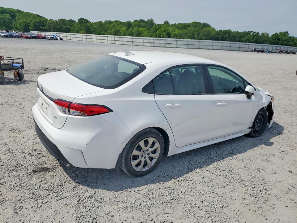 2025 Toyota Corolla VIN 5YFB4MDE4SP247718 COPART salvage auction — FRONT END, Nc - Salvage Certificate Of Title, sold $8,300 on 2026-07-08 (photo 3)