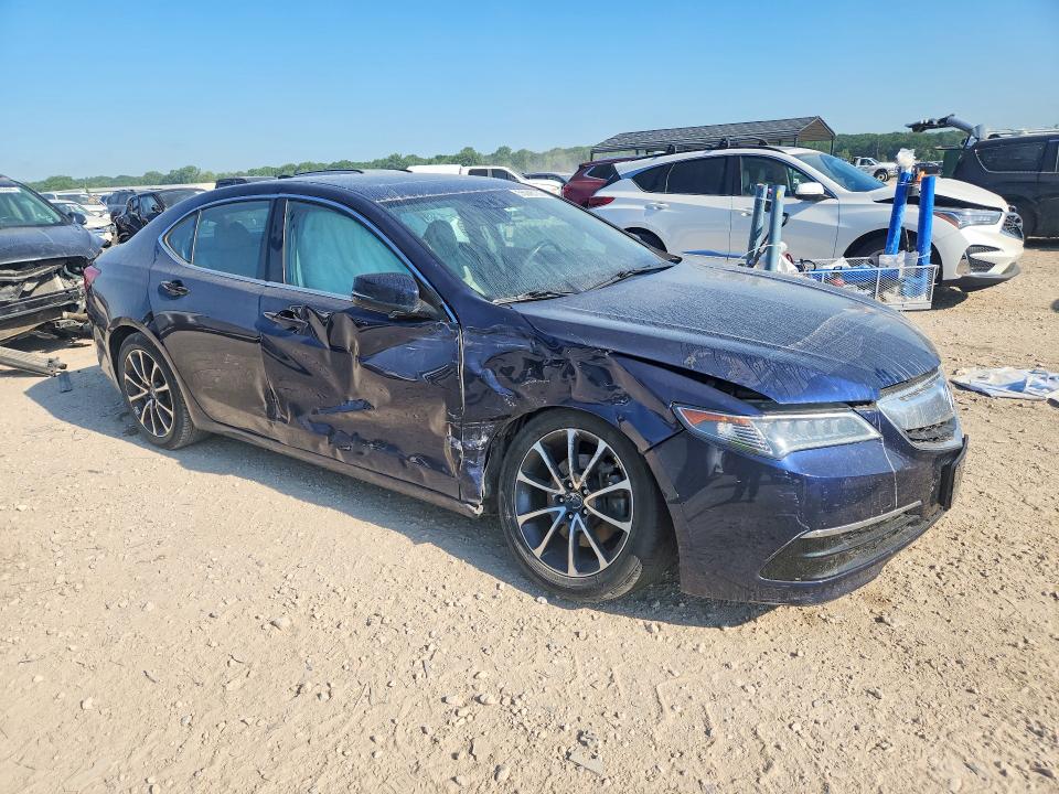 2016 Acura Tlx VIN 19UUB2F52GA012800 COPART salvage auction — SIDE, Ks - Cert Of Title-Salvage, sold $3,600 on 2026-07-09 (photo 4)