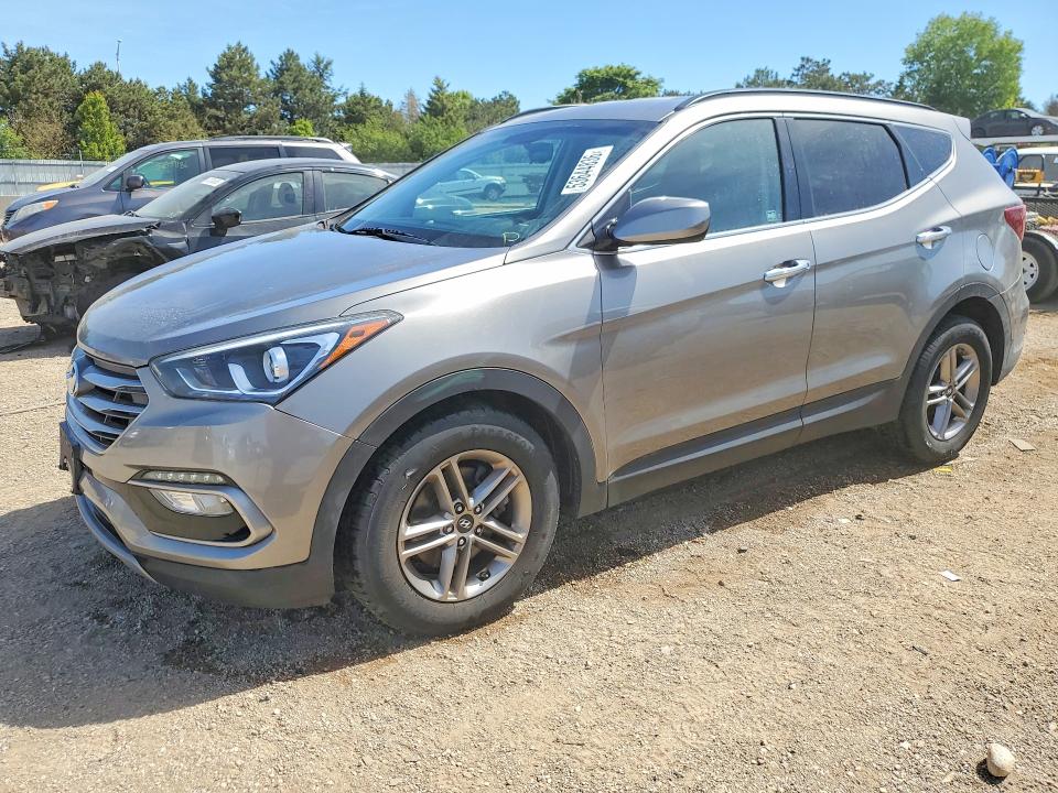 2017 Hyundai VIN 5NMZU3LB8HH002133 COPART salvage auction — REAR END, Il - Salvage Certificate, sold $3,100 on 2026-07-09 (photo 1)