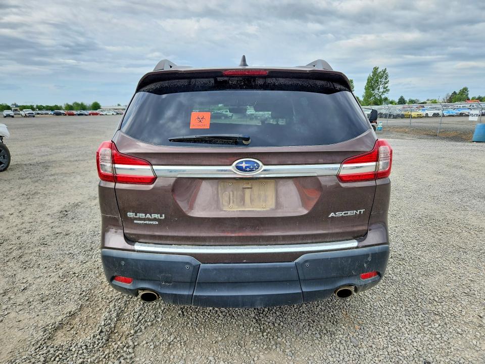 2019 Subaru Ascent VIN 4S4WMAHD5K3411385 COPART salvage auction — VANDALISM, Or - Salvage Title Certificate, sold $5,800 on 2026-07-21 (photo 6)