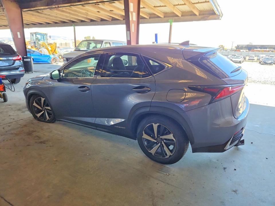 2021 Lexus VIN JTJGJRDZ8M2154939 COPART salvage auction — FRONT END, Ca - Salvage Certificate, sold $5,300 on 2026-07-30 (photo 2)