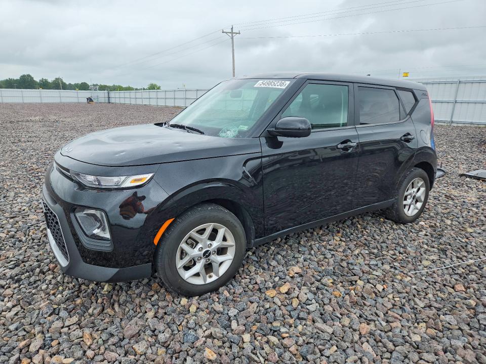 2022 Kia Soul VIN KNDJ23AU9N7164864 COPART salvage auction — HAIL, Mo - Certificate Of Title, sold $7,400 on 2026-07-13 (photo 1)