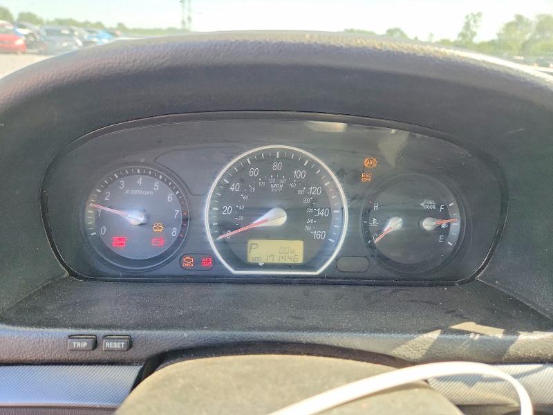 2007 Hyundai Sonata VIN 5NPEU46F17H266752 COPART salvage auction — FRONT END, Il - Salvage Certificate, sold $175 on 2026-07-13 (photo 9)
