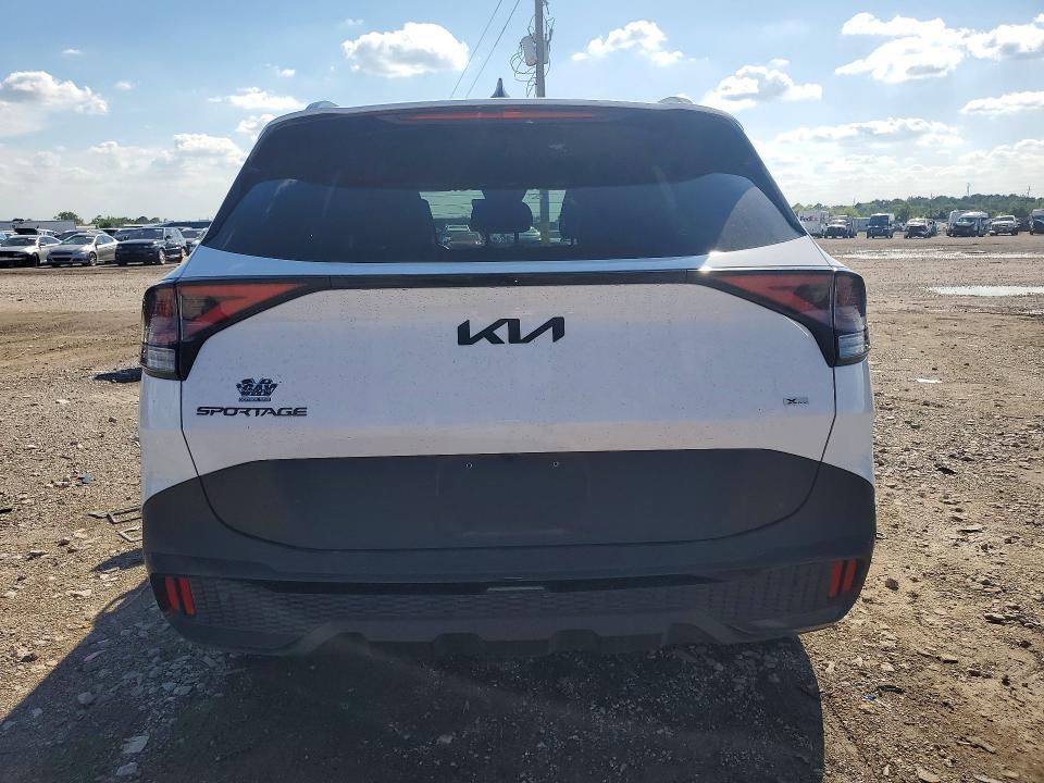 2025 Kia Sportage VIN 5XYK6CDFXSG288517 COPART salvage auction — HAIL, TX - CERTIFICATE OF TITLE, sold $7,200 on 2026-07-30 (photo 6)