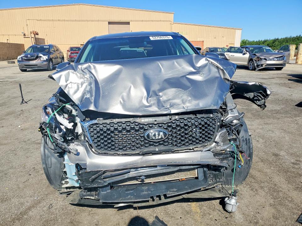 2018 Kia Sorento VIN 5XYPG4A32JG426651 COPART salvage auction — FRONT END, Sc - Cert Of Title-Salvage, sold $1,500 on 2026-07-10 (photo 5)