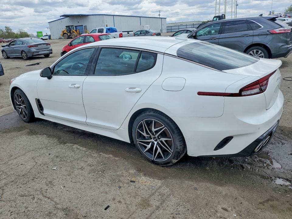 2022 Kia VIN KNAE35LDXN6103789 COPART salvage auction — VANDALISM, Il - Salvage Certificate, sold $13,300 on 2026-07-31 (photo 2)