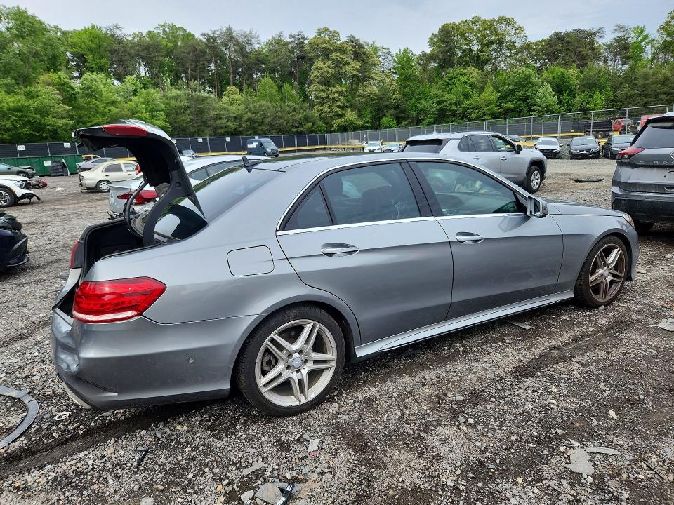 2014 Mercedes-benz E-class VIN WDDHF8JB6EA796633 COPART salvage auction — REAR END, MD - CERT OF SALVAGE > 75% DAMAGE, sold $750 on 2026-07-28 (photo 3)