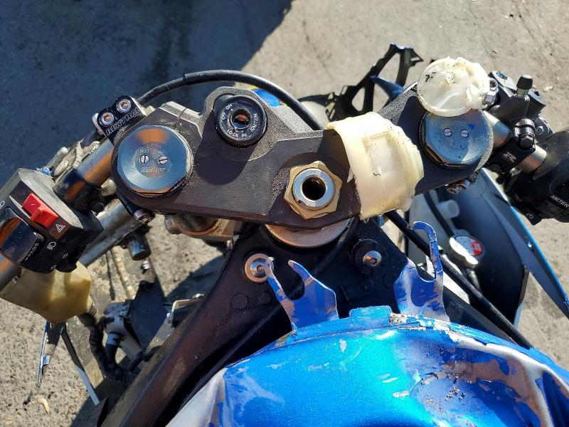 2014 Suzuki Gsx-r600 VIN JS1GN7FA8E2100491 COPART salvage auction — ALL OVER, Nj - Cert Of Title-Salvage, sold $2,050 on 2026-07-09 (photo 7)