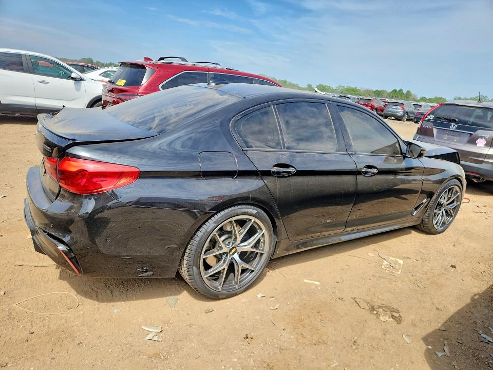 2018 BMW M5 VIN WBAJB9C58JB035446 COPART salvage auction — FRONT END, Il - Salvage Certificate, sold $9,100 on 2026-08-04 (photo 3)