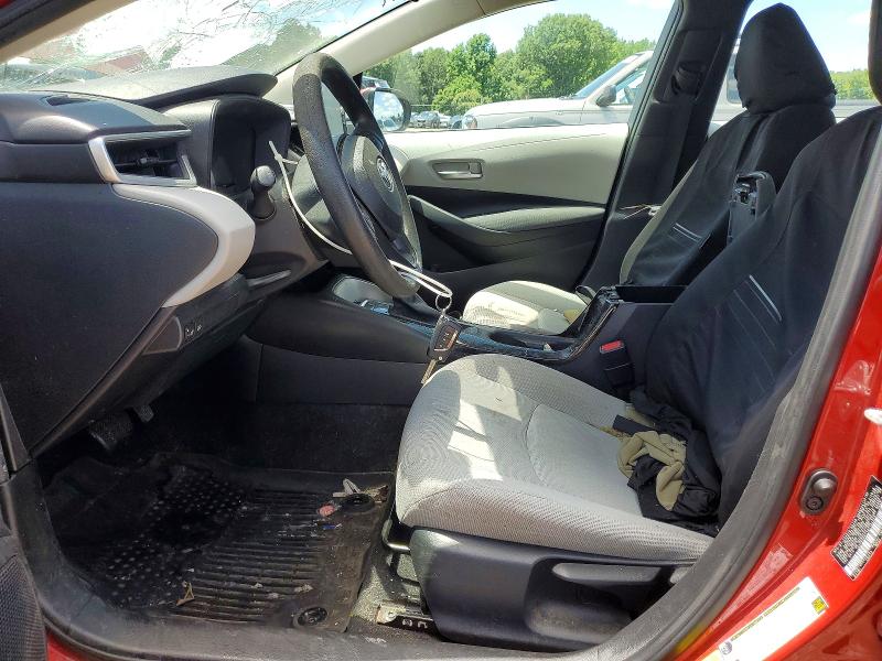 2021 Toyota Corolla VIN 5YFEPMAE1MP164243 COPART salvage auction — HAIL, Ar - Cert Of Title-Salvage, sold $5,200 on 2026-07-08 (photo 7)