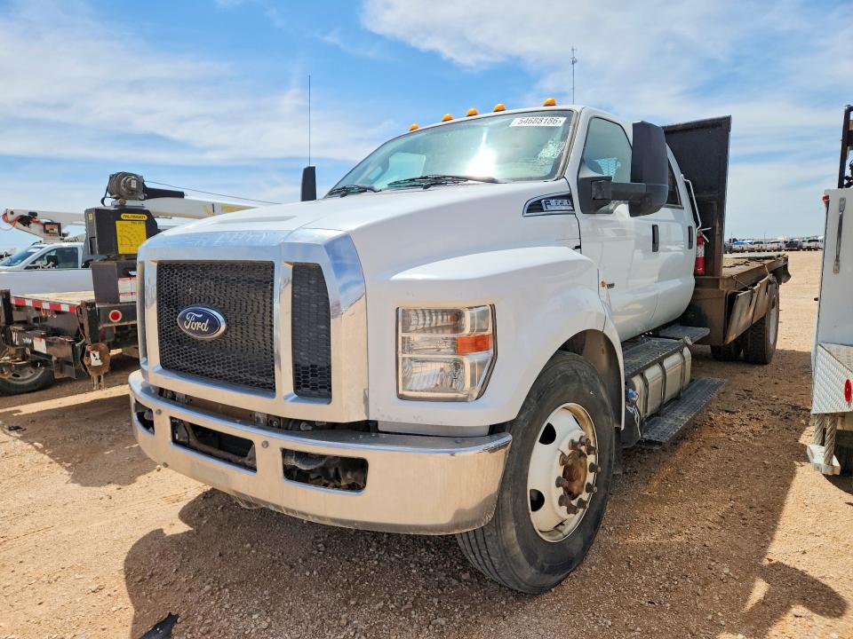 2019 Ford F650-f750 VIN 1FDNW6DC4KDF07423 COPART salvage auction — MINOR DENT/SCRATCHES, Tx - Certificate Of Title (P), sold $21,500 on 2026-07-29 (photo 1)