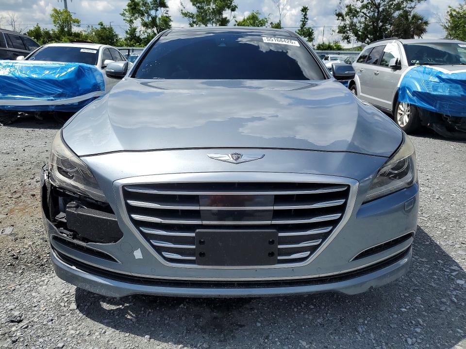 2015 Hyundai Genesis VIN KMHGN4JE0FU087526 COPART salvage auction — FRONT END, Fl - Cert Of Title Slvg Rebuildable, sold $2,750 on 2026-07-17 (photo 5)