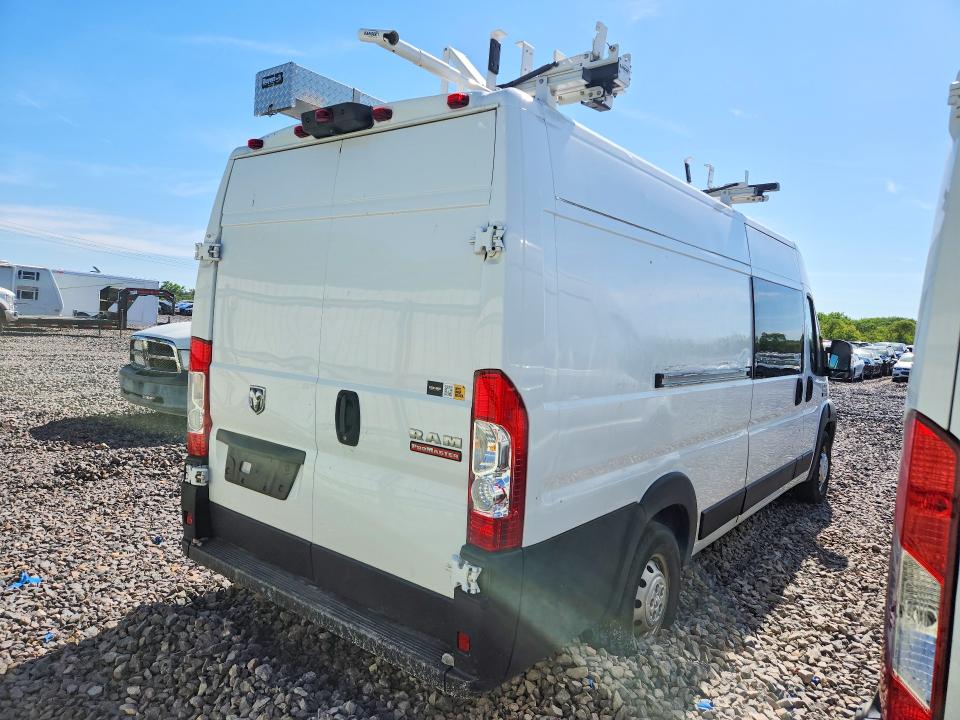 2022 Ram Promaster 3500 VIN 3C6MRVJGXNE142894 COPART salvage auction — MECHANICAL, Il - Certificate Of Title, sold $8,100 on 2026-07-23 (photo 3)