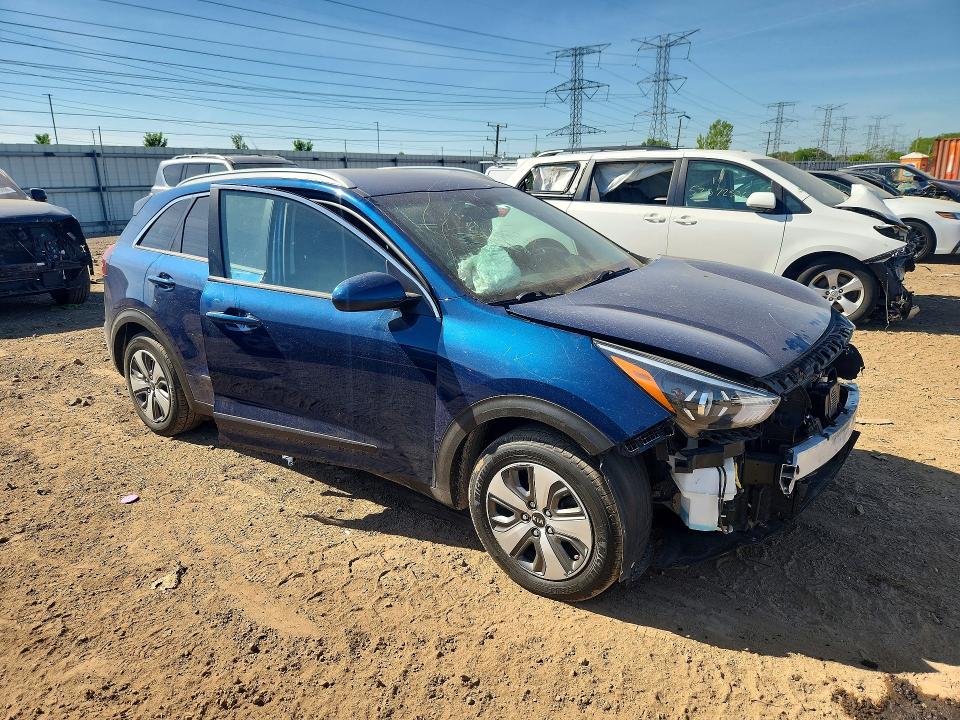 2020 Kia Niro VIN KNDCB3LC6L5439709 COPART salvage auction — FRONT END, Il - Salvage Certificate, sold $2,950 on 2026-07-14 (photo 4)