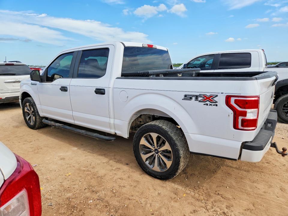 2019 Ford F-150 VIN 1FTEW1E56KKE92040 COPART salvage auction — MINOR DENT/SCRATCHES, Tx - Certificate Of Title, sold $10,700 on 2026-07-02 (photo 2)