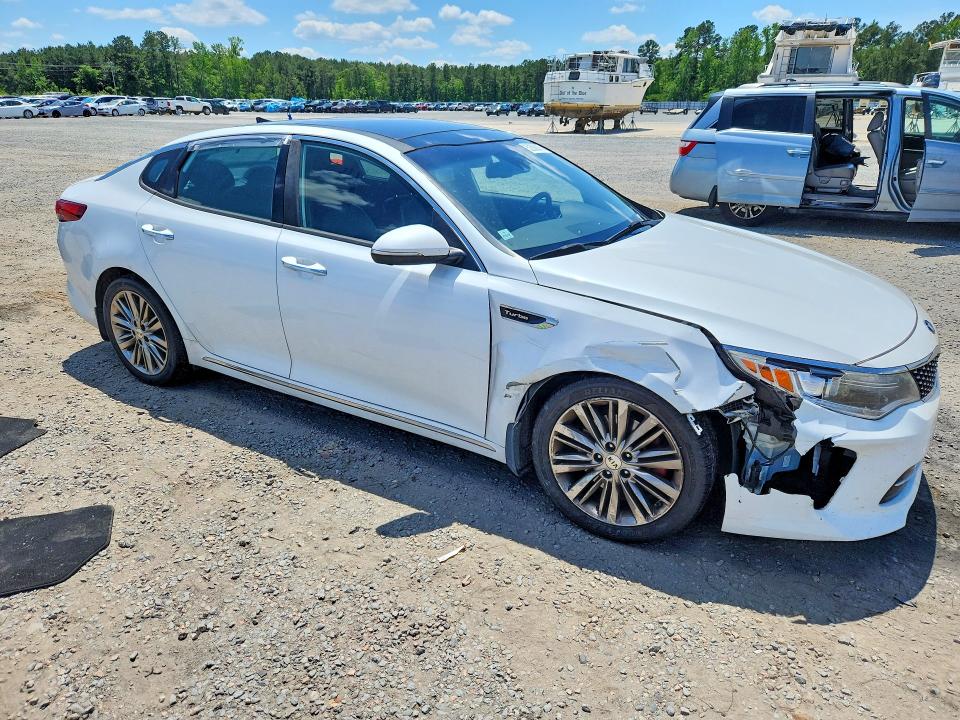 2016 Kia Optima VIN 5XXGV4L2XGG086592 COPART salvage auction — FRONT END, Nc - Salvage Certificate Of Title, sold $1,800 on 2026-07-20 (photo 4)