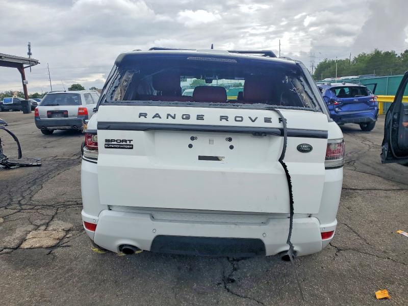 2016 Land rover RANGE ROVER VIN SALWR2EF7GA588033 COPART salvage auction — ROLLOVER, Co - Public - Salvage Title, sold $975 on 2026-07-28 (photo 6)