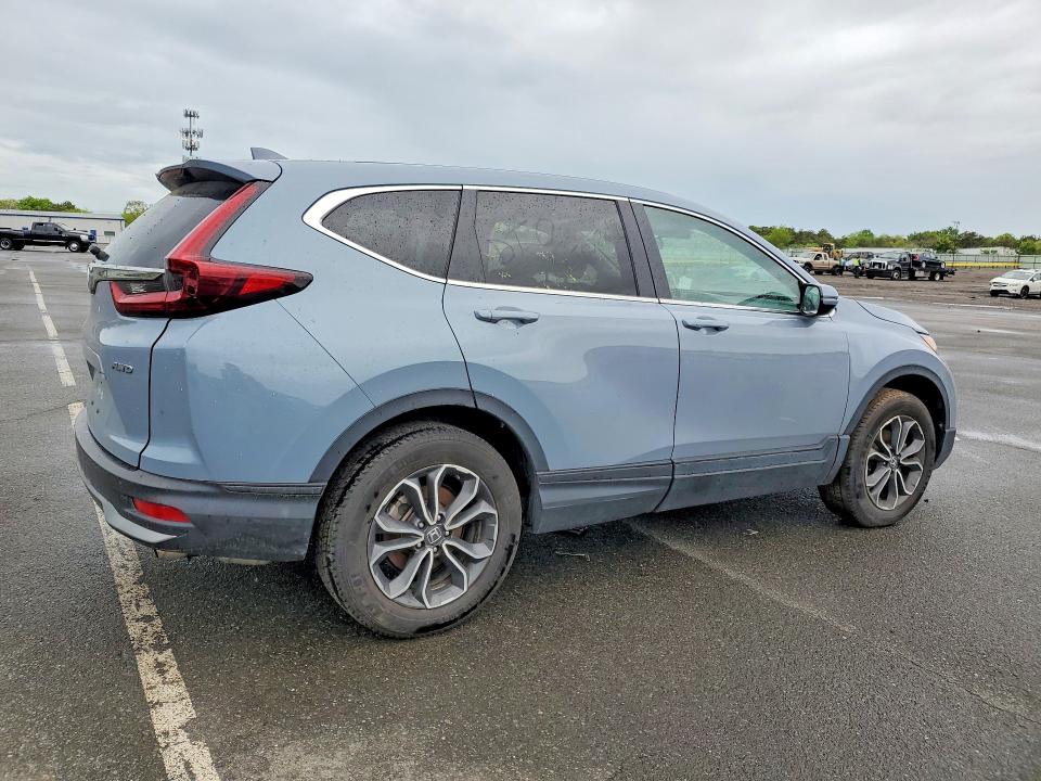 2022 Honda Cr-v VIN 5J6RW2H53NA000751 COPART salvage auction — VANDALISM, Ny - Mv-907A Salvage Certificate, sold $17,800 on 2026-07-27 (photo 3)