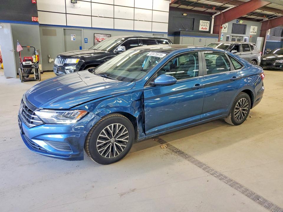 2019 Volkswagen Jetta VIN 3VWC57BUXKM147916 COPART salvage auction — FRONT END, Ct - Cert Of Title-Salvage, sold $6,100 on 2026-07-02 (photo 1)