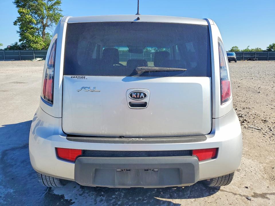 2010 Kia Soul VIN KNDJT2A23A7120536 COPART salvage auction — FRONT END, Mo - Salvage Certificate Of Title, sold $575 on 2026-07-06 (photo 6)
