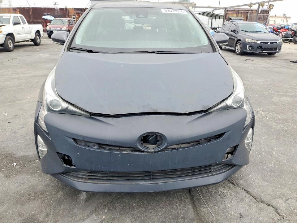 2018 Toyota Prius VIN JTDKARFU5J3065608 COPART salvage auction — REAR END, Ca - Salvage Certificate, sold $2,550 on 2026-07-08 (photo 5)