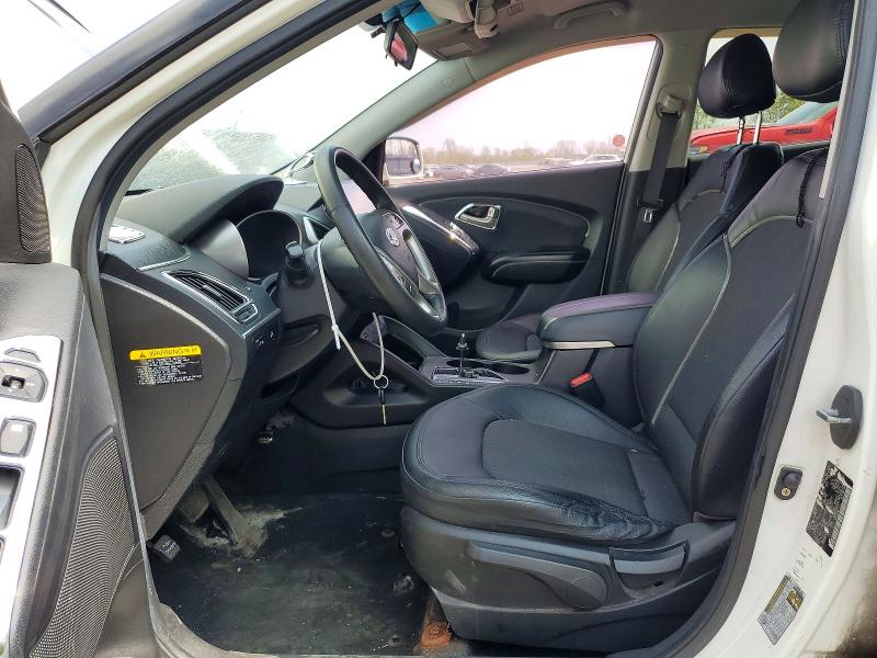 2012 Hyundai VIN KM8JU3AC3CU502061 COPART salvage auction — FRONT END, On - Permit Salvage, sold $200 on 2026-07-21 (photo 7)