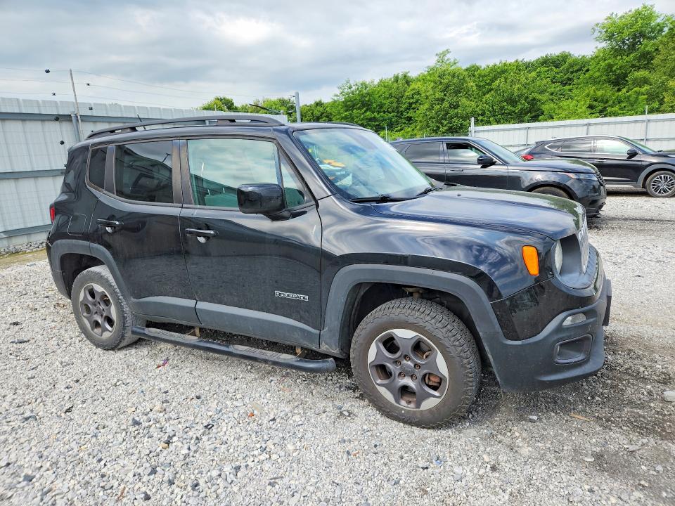 2015 Jeep Renegade VIN ZACCJBBH7FPC31182 COPART salvage auction — REAR END, Ar - Cert Of Title-Salvage, sold $1,500 on 2026-07-20 (photo 4)