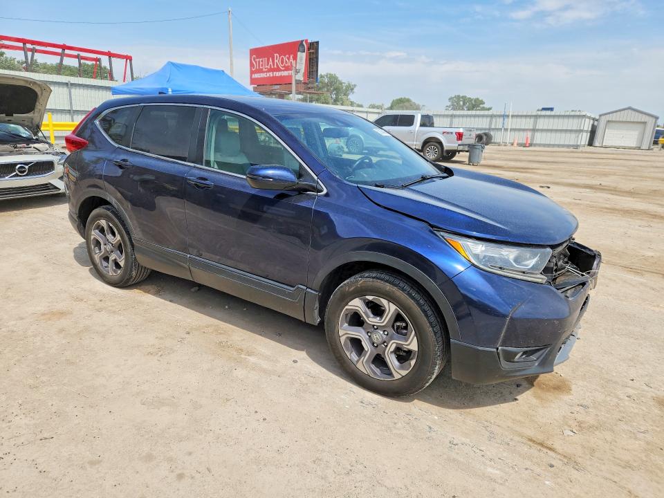 2018 Honda Cr-v VIN 7FARW2H83JE085340 COPART salvage auction — FRONT END, Id - Salvage Certificate Of Title, sold $7,100 on 2026-07-15 (photo 4)