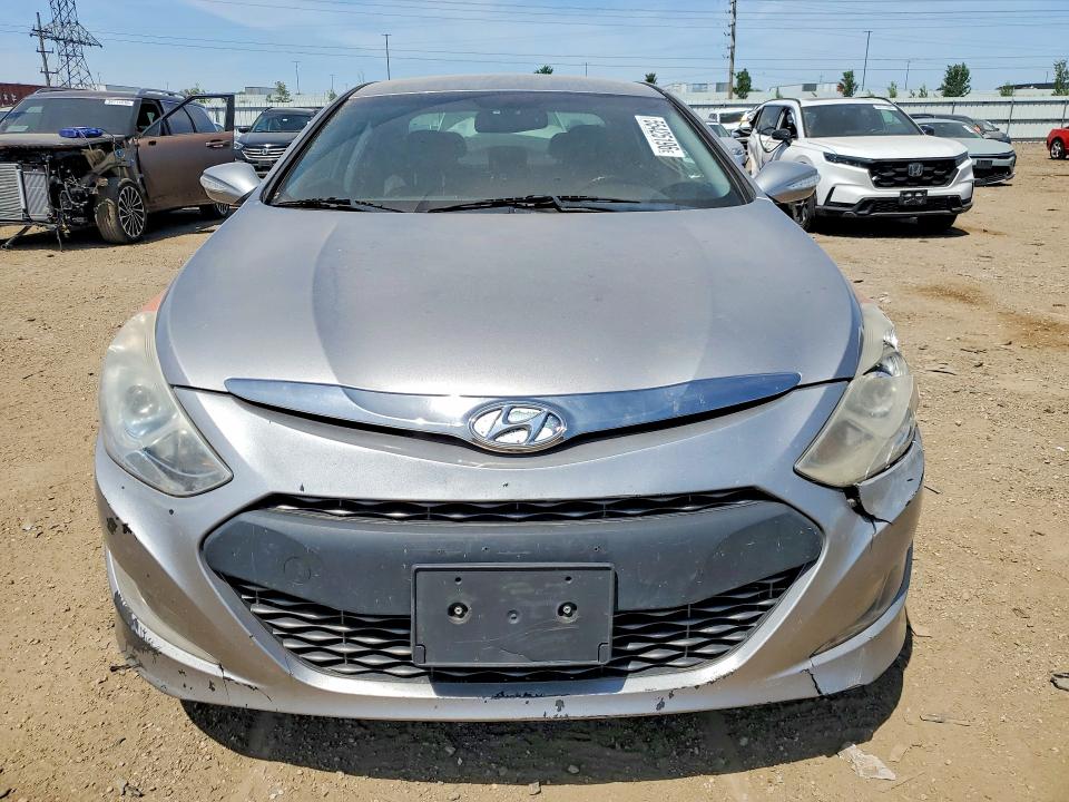 2012 Hyundai Sonata VIN KMHEC4A43CA020310 COPART salvage auction — FRONT END, Il - Salvage Certificate, sold $450 on 2026-07-16 (photo 5)