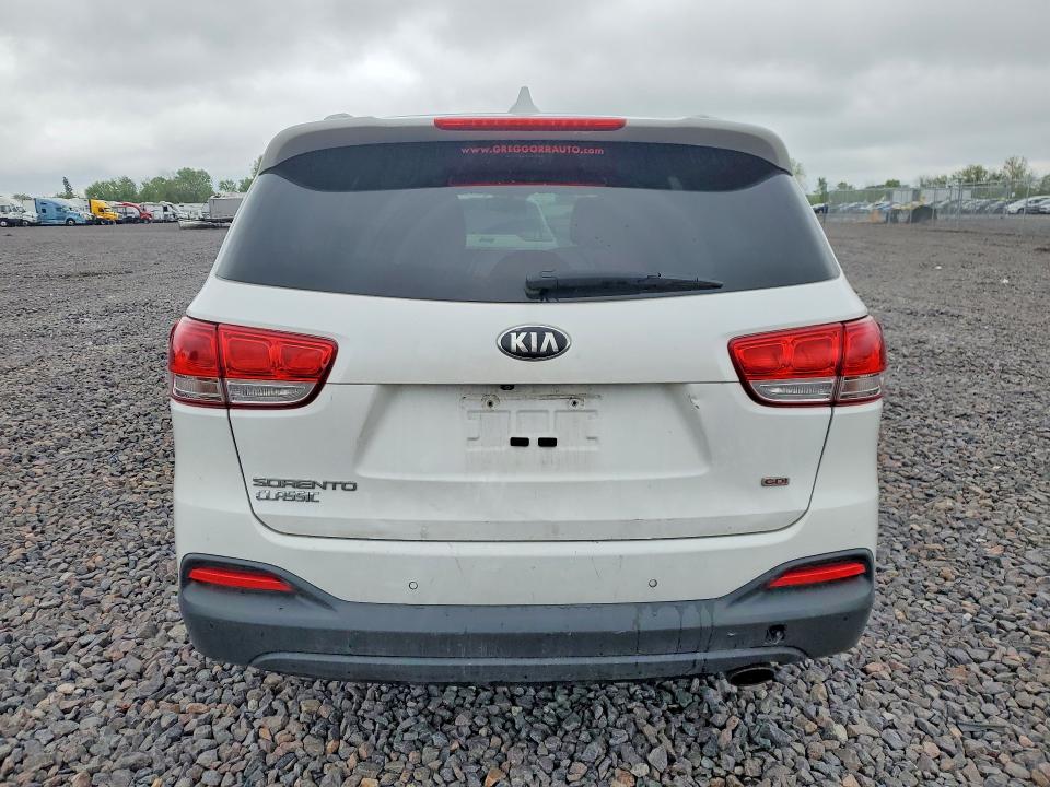 2016 Kia Sorento VIN 5XYPGDA36GG108430 COPART salvage auction — FRONT END, Salvage Title, sold $225 on 2026-07-21 (photo 6)