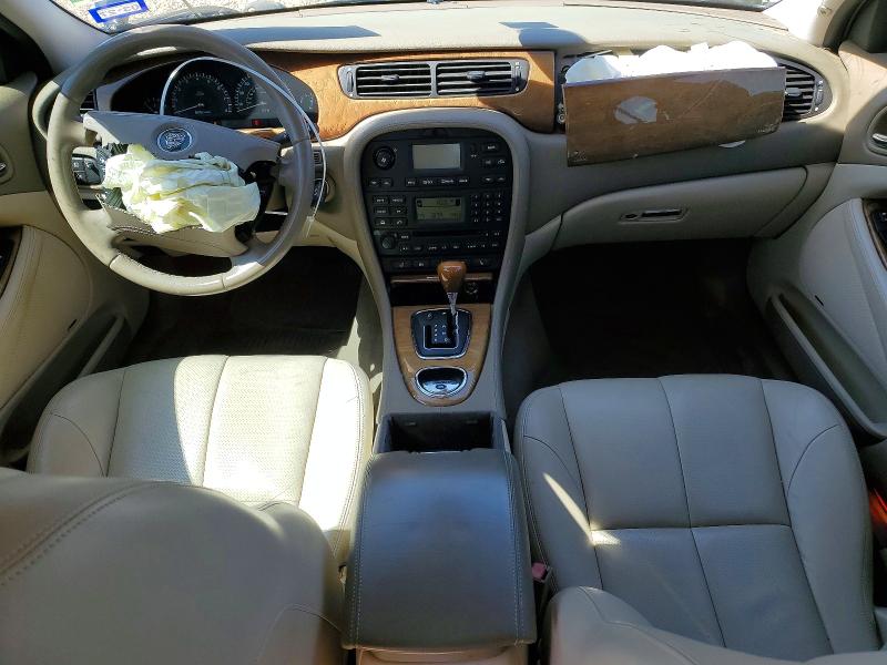 2003 Jaguar S type VIN SAJEA01U33HM85679 COPART salvage auction — FRONT END, Tx - Salvage Vehicle Title, sold $875 on 2026-07-07 (photo 8)