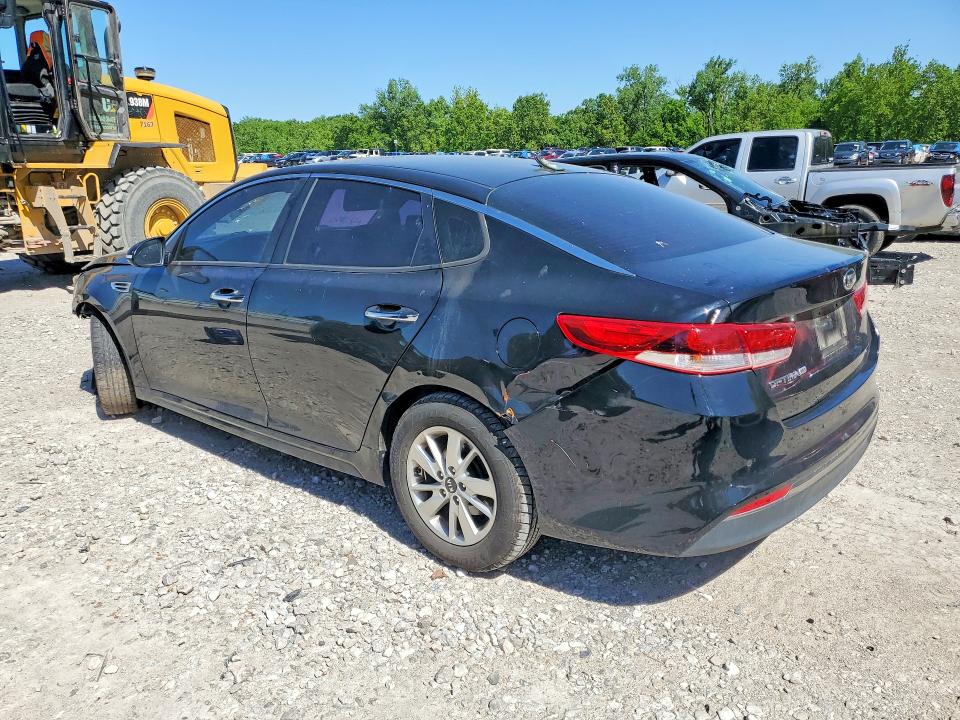 2018 Kia Optima VIN 5XXGT4L32JG225393 COPART salvage auction — FRONT END, Mo - Salvage Certificate Of Title, sold $800 on 2026-07-24 (photo 2)