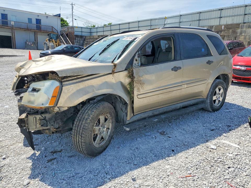 2008 Chevrolet Equinox VIN 2CNDL13F986008224 COPART salvage auction — FRONT END, Oh - Cert Of Title-Salvage, sold $275 on 2026-07-02 (photo 1)