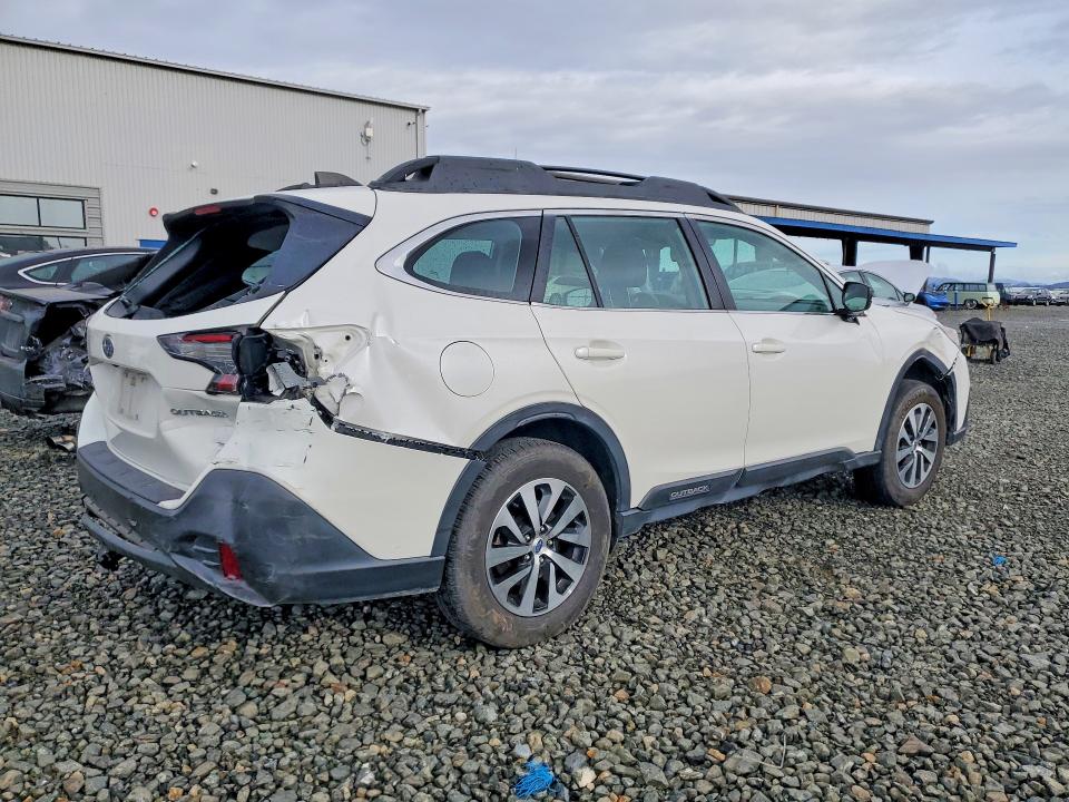 2021 Subaru LEGACY VIN 4S4BTAAC1M3119402 COPART salvage auction — REAR END, Ca - Salvage Certificate, sold $3,150 on 2026-07-02 (photo 3)