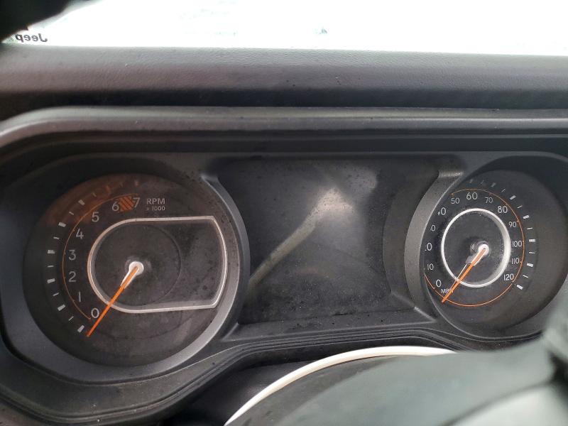 2026 Jeep Wrangler / VIN 1C4RJXFG2TW175434 COPART salvage auction — BURN, TX - SALVAGE VEHICLE TITLE, sold $11,700 on 2026-07-28 (photo 9)