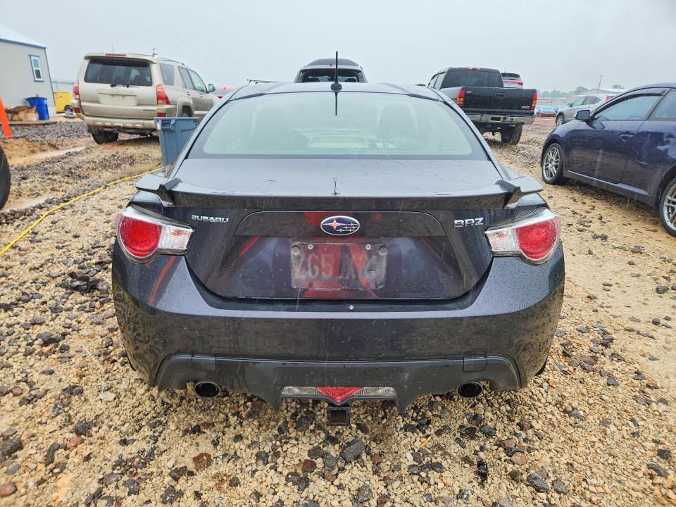 2013 Subaru Brz VIN JF1ZCAC16D1609429 COPART salvage auction — HAIL, Mo - Certificate Of Title, sold $3,500 on 2026-07-13 (photo 6)