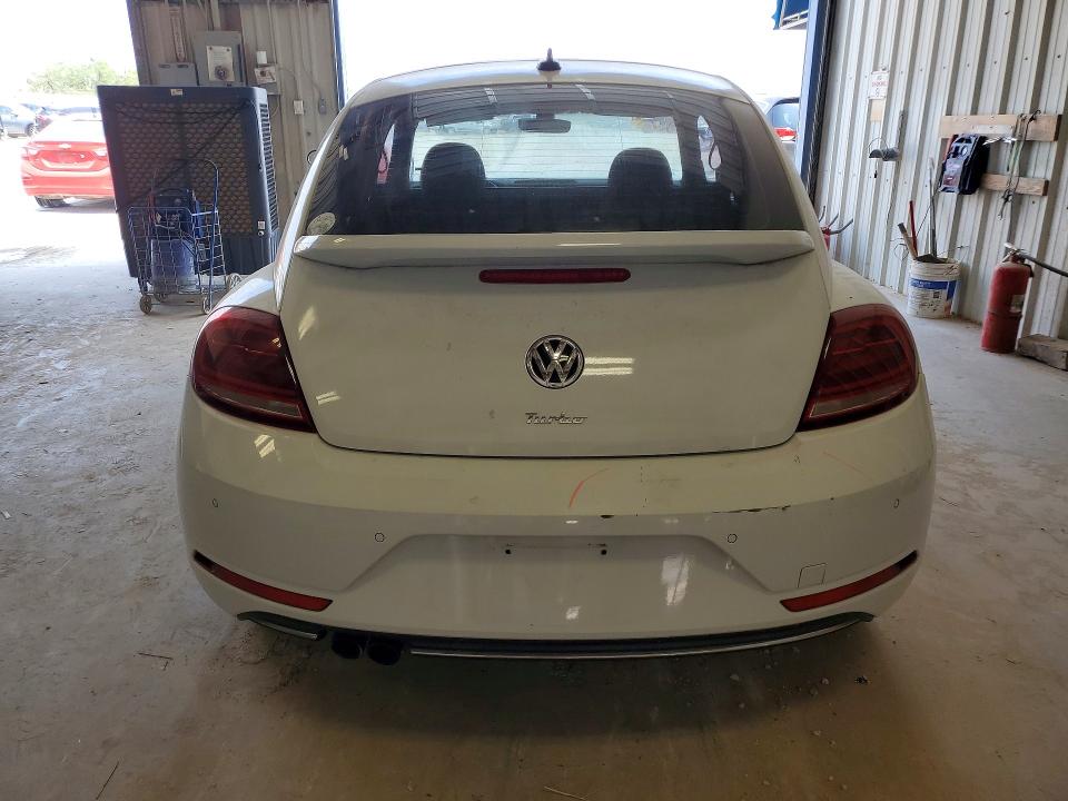 2019 Volkswagen Beetle VIN 3VWJD7AT4KM708209 COPART salvage auction — FRONT END, Tx - Salvage Vehicle Title, sold $3,050 on 2026-07-31 (photo 6)
