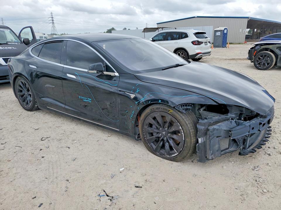 2017 Tesla VIN 5YJSA1E23HF232157 COPART salvage auction — FRONT END, Tx - Salvage Vehicle Title, sold $5,200 on 2026-07-24 (photo 4)
