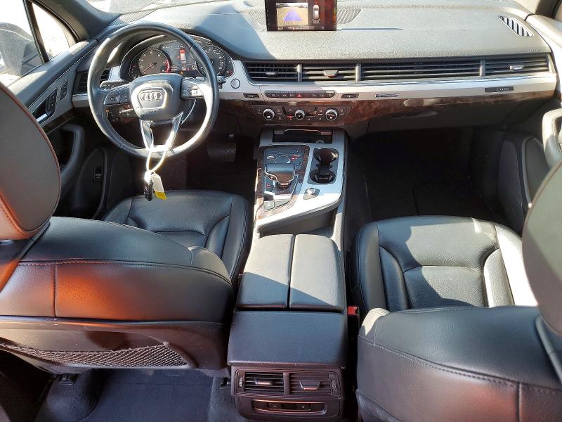 2018 Audi Q7 VIN WA1AHAF78JD040998 COPART salvage auction — FRONT END, Mt - Salvage Certificate Of A Vehic, sold $6,300 on 2026-07-07 (photo 8)