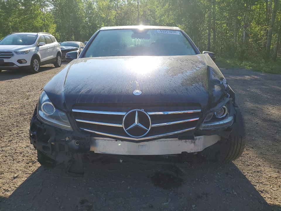 2014 Mercedes-benz C-klasse VIN WDDGF8AB3EA965860 COPART salvage auction — FRONT END, On - Permit Salvage, sold $1,800 on 2026-07-14 (photo 5)