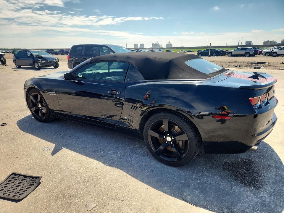 2012 Chevrolet Camaro VIN 2G1FK3DJ8C9170070 COPART salvage auction — WATER/FLOOD, LA - CERT OF TITLE-SALVAGE FLOOD, sold $3,600 on 2026-07-02 (photo 2)