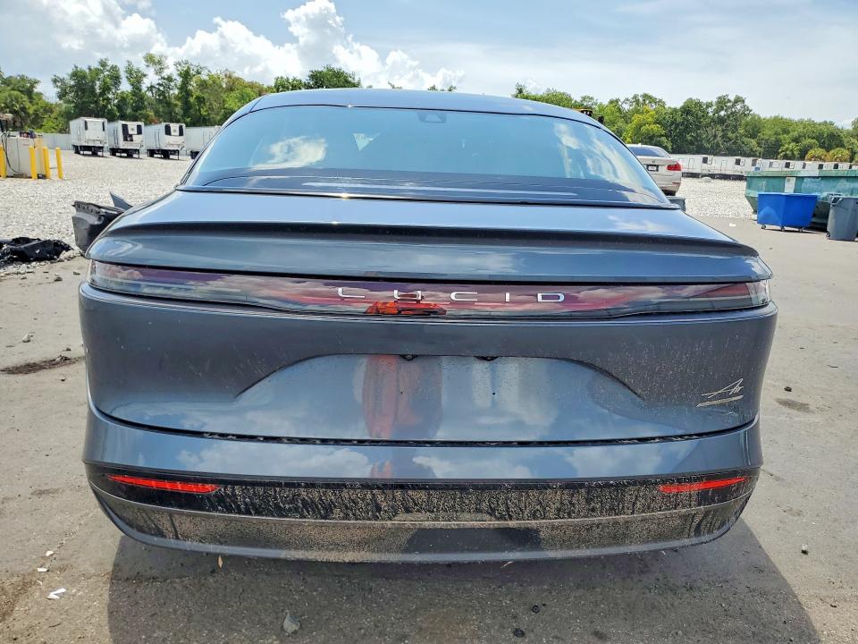 2026 Lucid Air VIN 50EA1GBA4TA005311 COPART salvage auction — FRONT END, Fl - Cert Of Title Slvg Rebuildable, sold $25,500 on 2026-07-20 (photo 6)