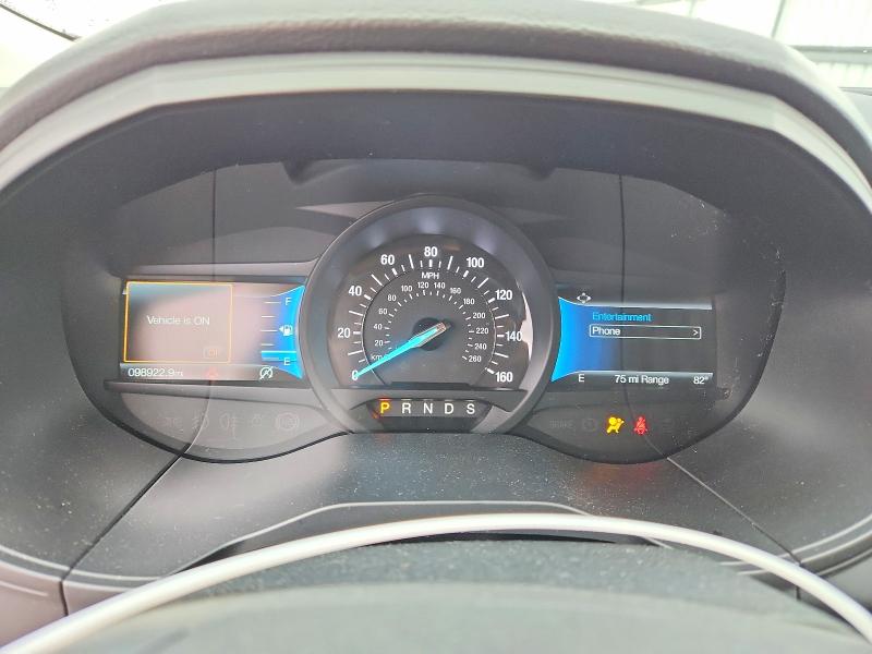 2022 Ford Edge VIN 2FMPK4J99NBA75245 COPART salvage auction — HAIL, Mo - Salvage Certificate Of Title, sold $4,500 on 2026-07-03 (photo 9)