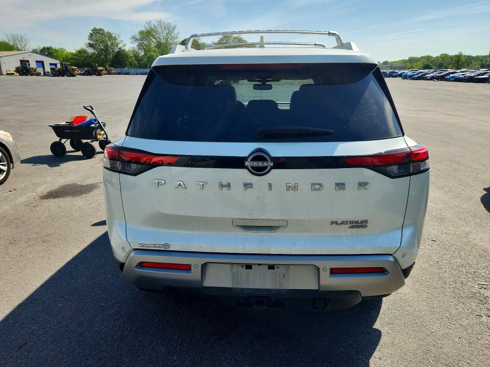 2022 Nissan Pathfinder VIN 5N1DR3DJ2NC255973 COPART salvage auction — FRONT END, Nj - Cert Of Title-Salvage, sold $15,500 on 2026-07-28 (photo 6)