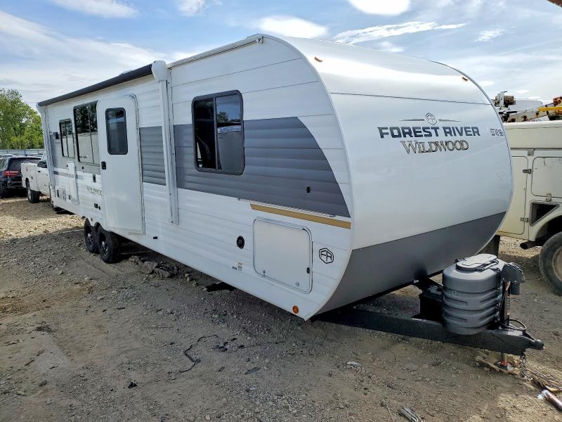 2025 Foresriver VIN 4X4TWDC28SA281536 COPART salvage auction — HAIL, MI - SCRAP CERTIFICATE OF TITLE, sold $12,300 on 2026-08-14 (photo 1)