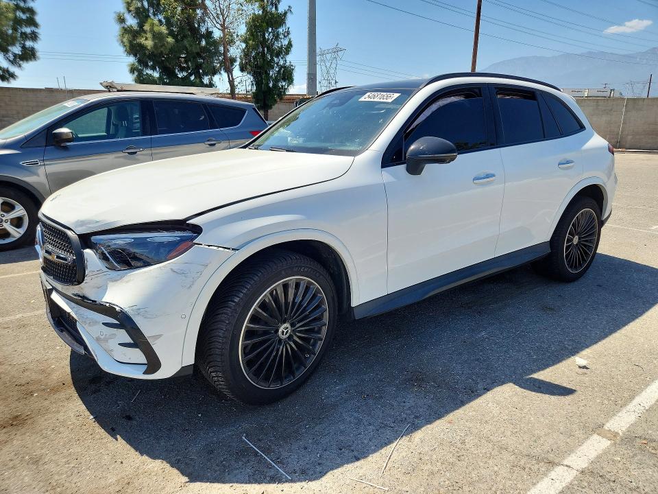 2023 Mercedes-benz Glc VIN W1NKM4HB5PF054016 COPART salvage auction — FRONT END, Ca - Salvage Certificate, sold $22,300 on 2026-07-28 (photo 1)