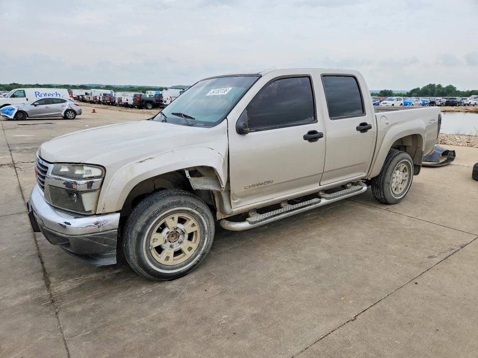 2005 Gmc Canyon VIN 1GTDS136158153139 COPART salvage auction — FRONT END, Tx - Certificate Of Title, sold $1,550 on 2026-07-02 (photo 1)