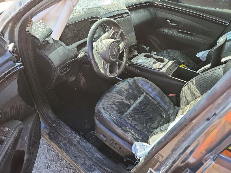 2022 Hyundai Tucson VIN KM8JCCA19NU072377 COPART salvage auction — ROLLOVER, On - Bill Of Sale - Parts Only, sold $550 on 2026-07-21 (photo 8)