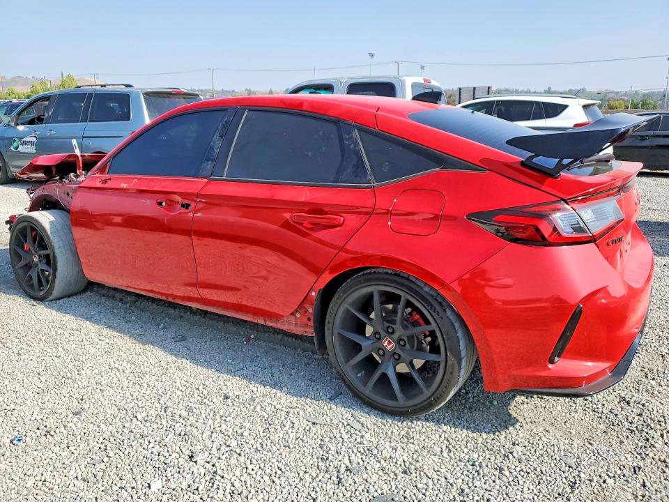 2025 Honda Civic VIN JHMFL5G4XSX001110 COPART salvage auction — FRONT END, Ca - Salvage Certificate, sold $18,900 on 2026-07-15 (photo 2)
